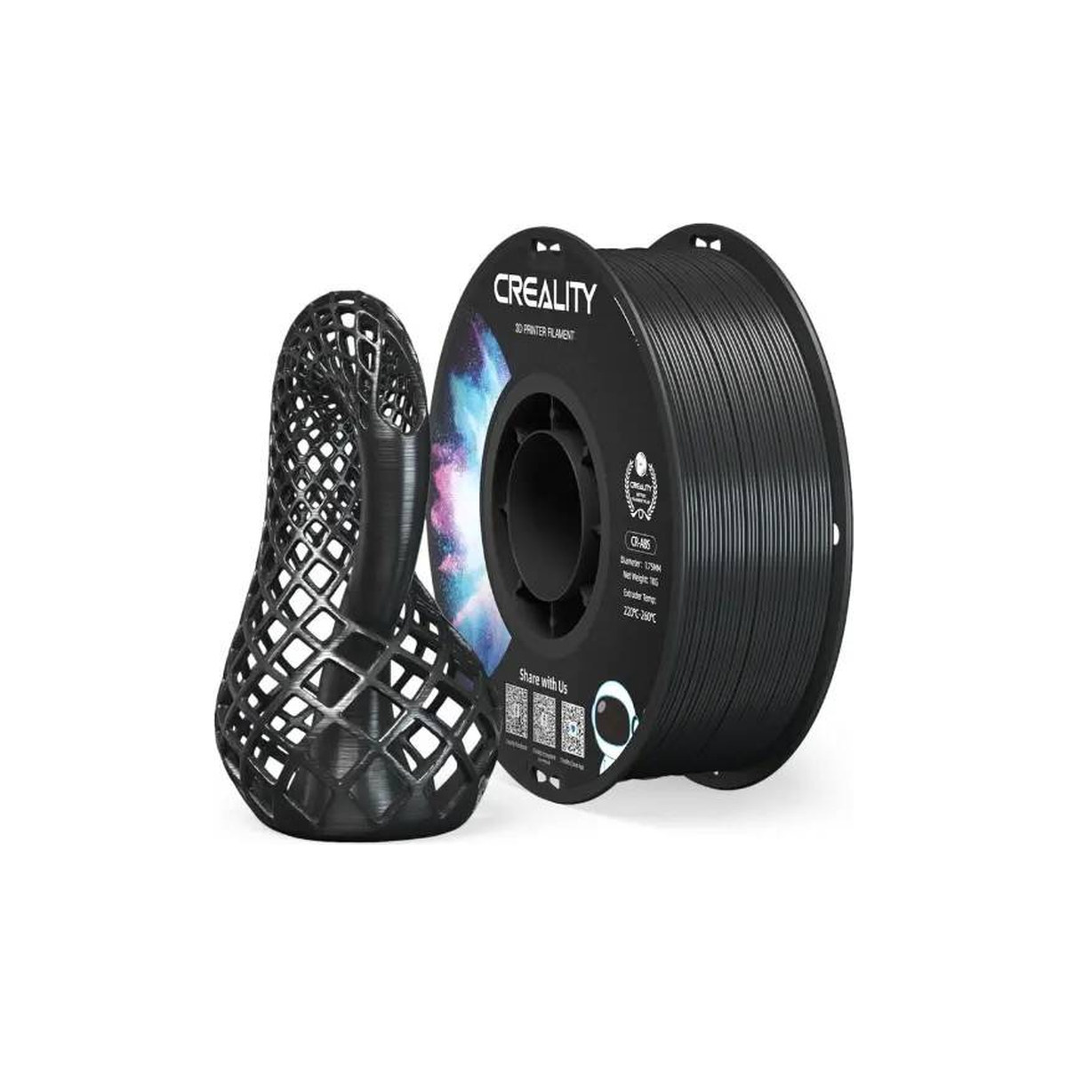 Creality CR-ABS Filament 1.75mm 1kg - İşlemeye uygun