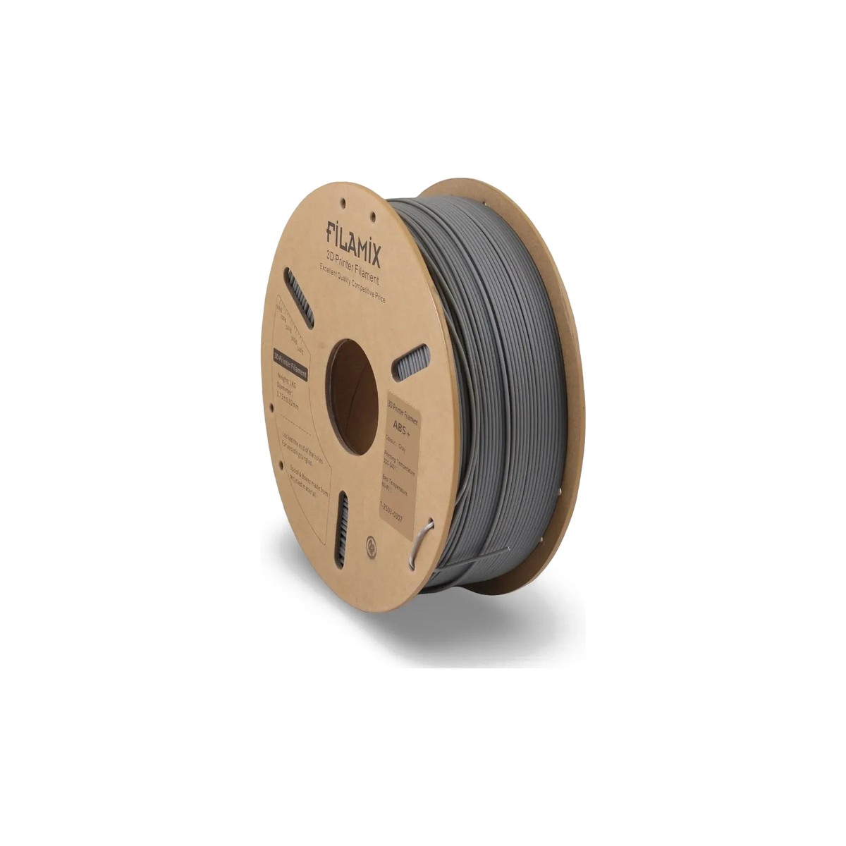 Filamix ABS+ Filament 1.75mm 1kg Gri