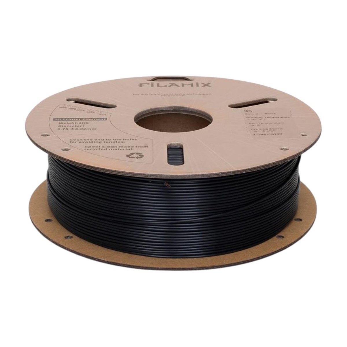 Filamix ASA Filament 1.75mm 1kg kutu ve makara