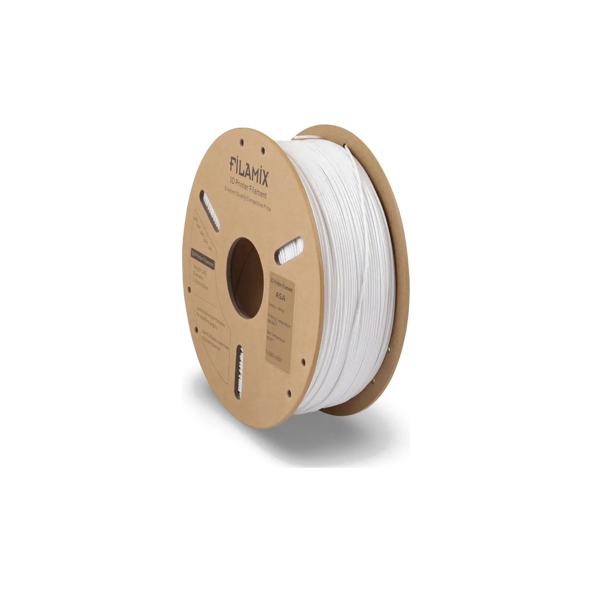 Filamix ASA Filament 1.75mm 1kg Beyaz