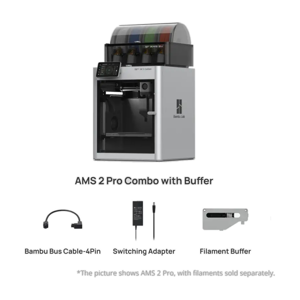 Bambu Lab X1 Carbon AMS 2 Pro 3D Yazıcı - Çok Renkli - Baskı sürecini izleyen kontroller