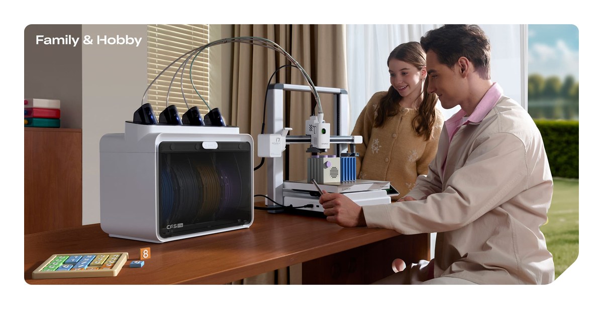 Creality SparkX i7 Combo 3D Yazıcı - Çok Renkli Baskı - Detaylarda hassas kontrol