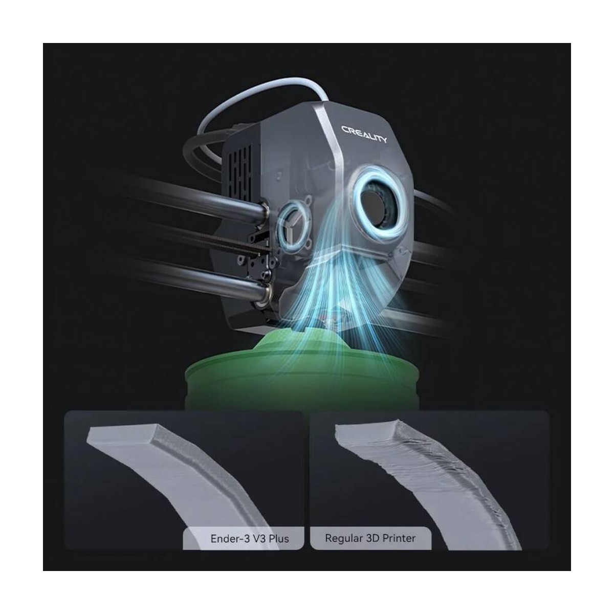 Creality Ender-3 V3 Plus CoreXZ 3D Yazıcı - Kurulumu kolaylaştıran kalibrasyon