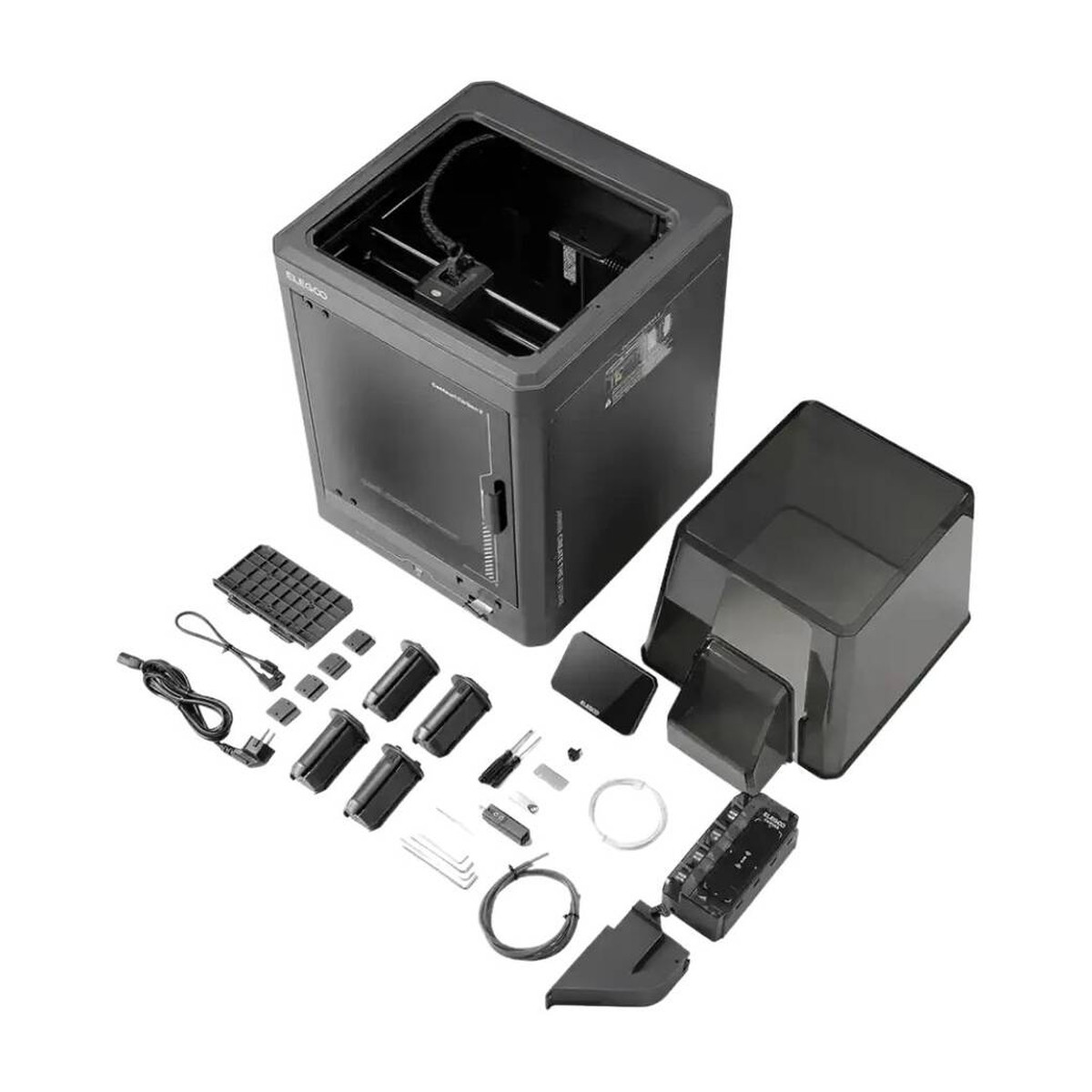 Elegoo Centauri Carbon 2 Combo 3D Yazıcı - Kapalı gövde ve filtreleme