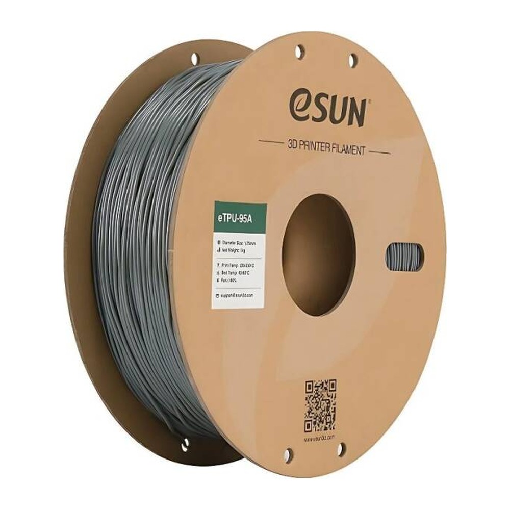 eSUN eTPU-95A Esnek Filament Gri 1.75 mm 1 kg makara