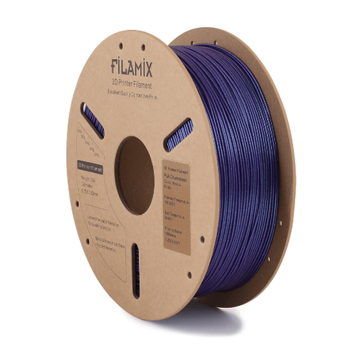 Filamix Chameleon PLA Filament 1.75mm 1kg - Renk değiştiren efekt