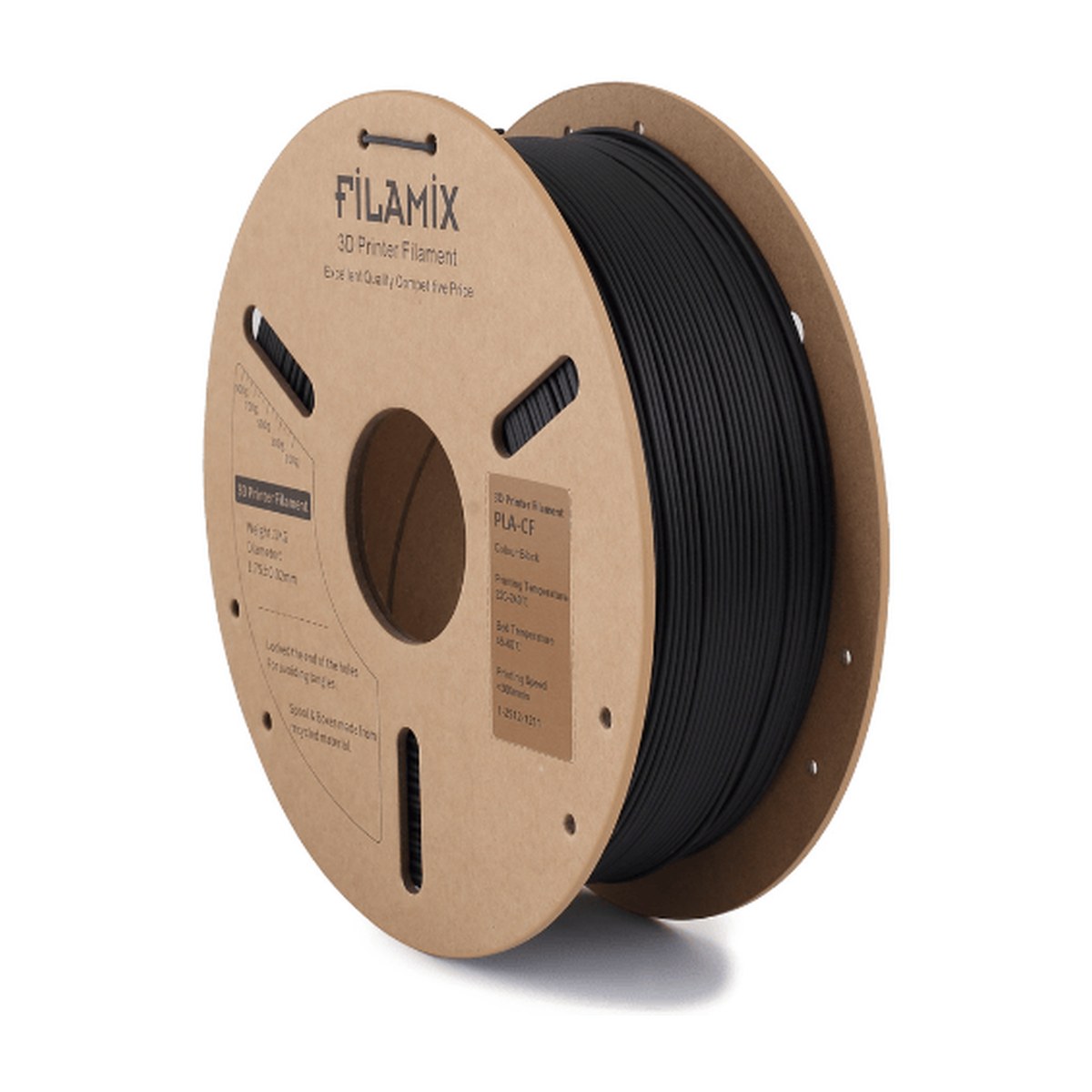 Filamix PLA-CF Karbon Fiber Filament 1.75mm 1kg - Yüksek rijitlik