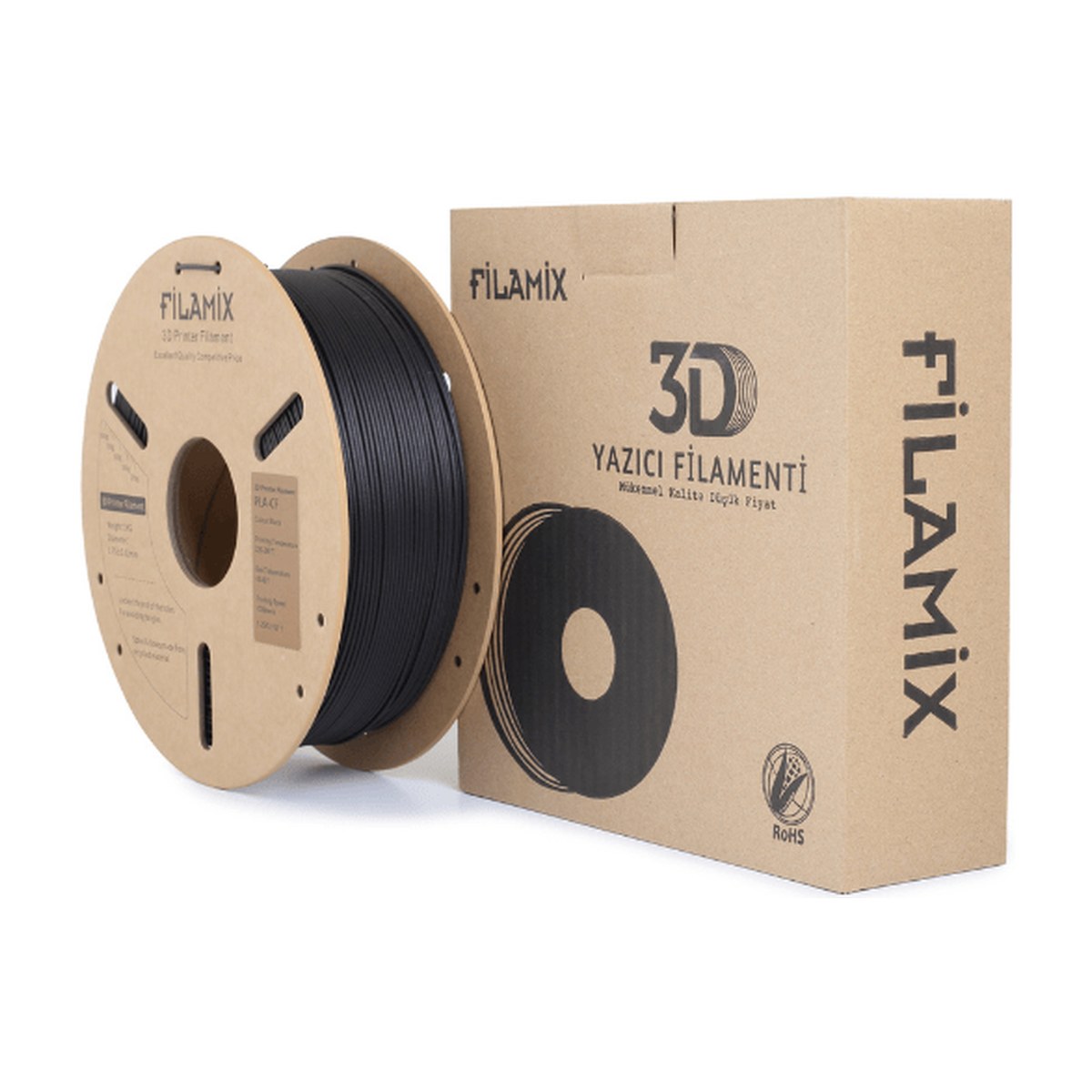 Filamix PLA-CF Karbon Fiber Filament 1.75mm 1kg