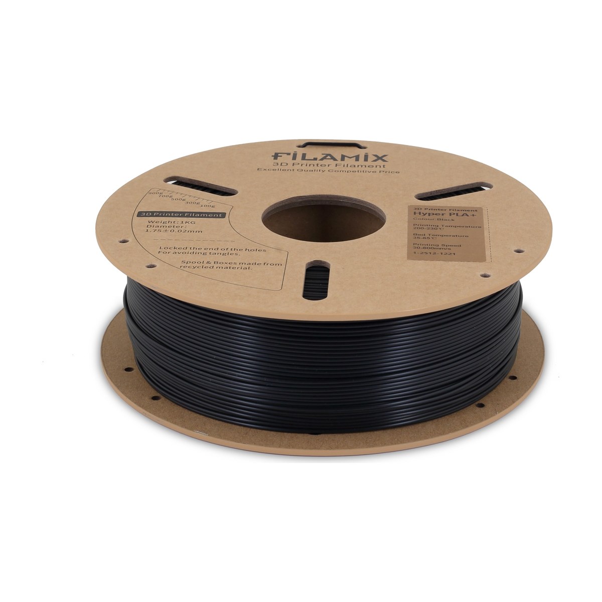 Filamix Hyper Speed PLA+ Filament 1.75mm 1kg - Sağlam katman bağı