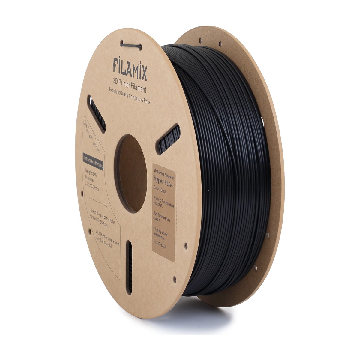Filamix Hyper Speed PLA+ Filament 1.75mm 1kg - Hız için formüle edildi
