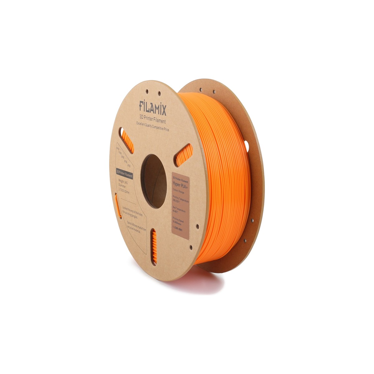 Filamix Hyper Speed PLA+ Filament Orange