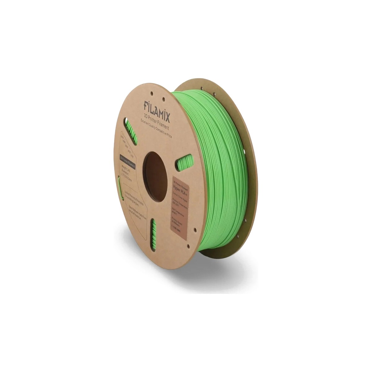 Filamix Hyper Speed PLA+ Filament Apple Green