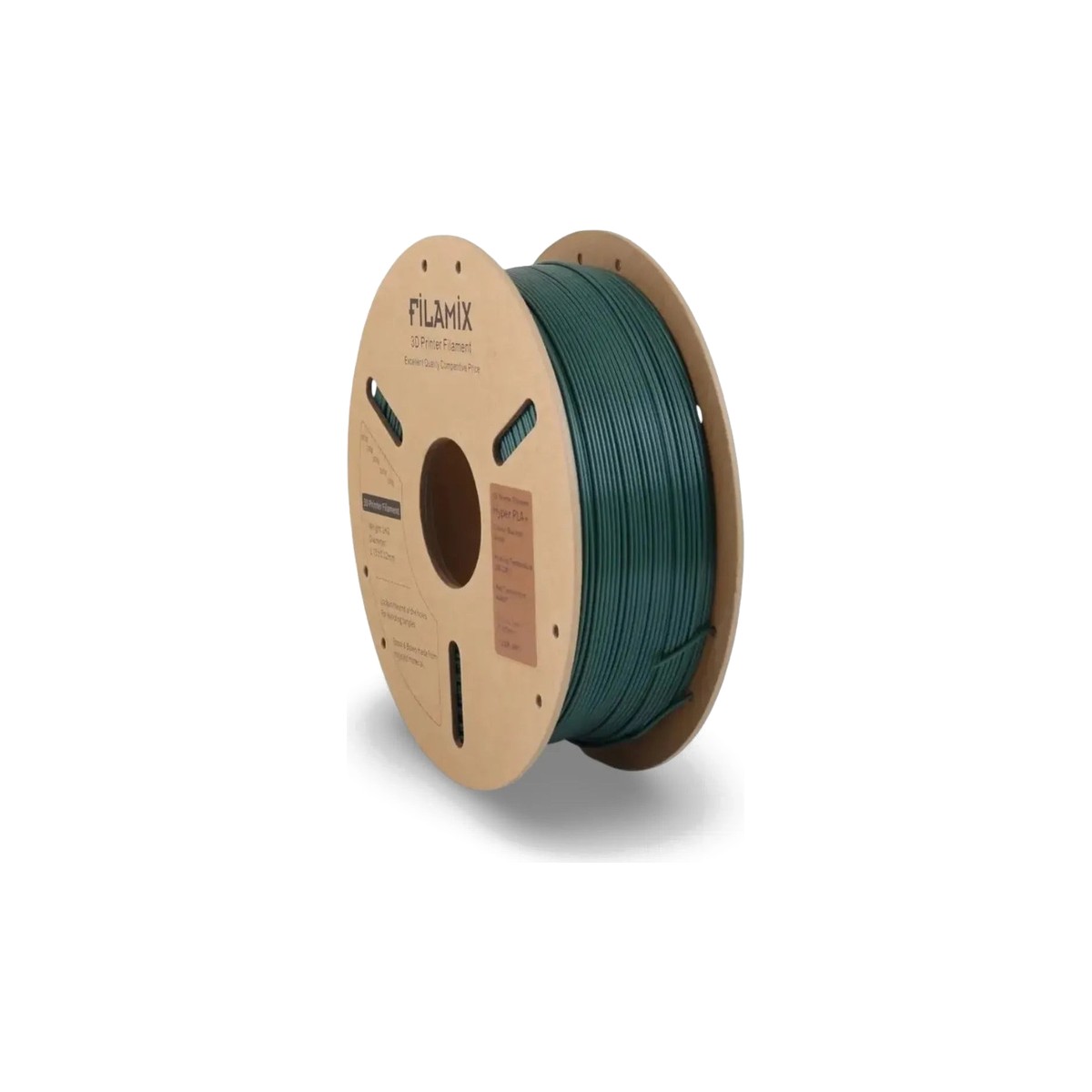 Filamix Hyper Speed PLA+ Filament Blackish Green