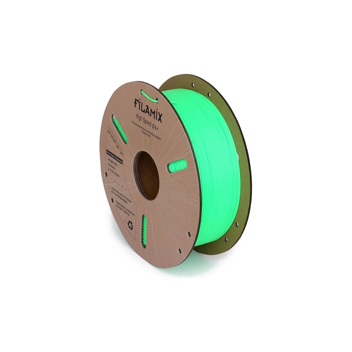 Filamix Hyper Speed PLA+ Filament Green