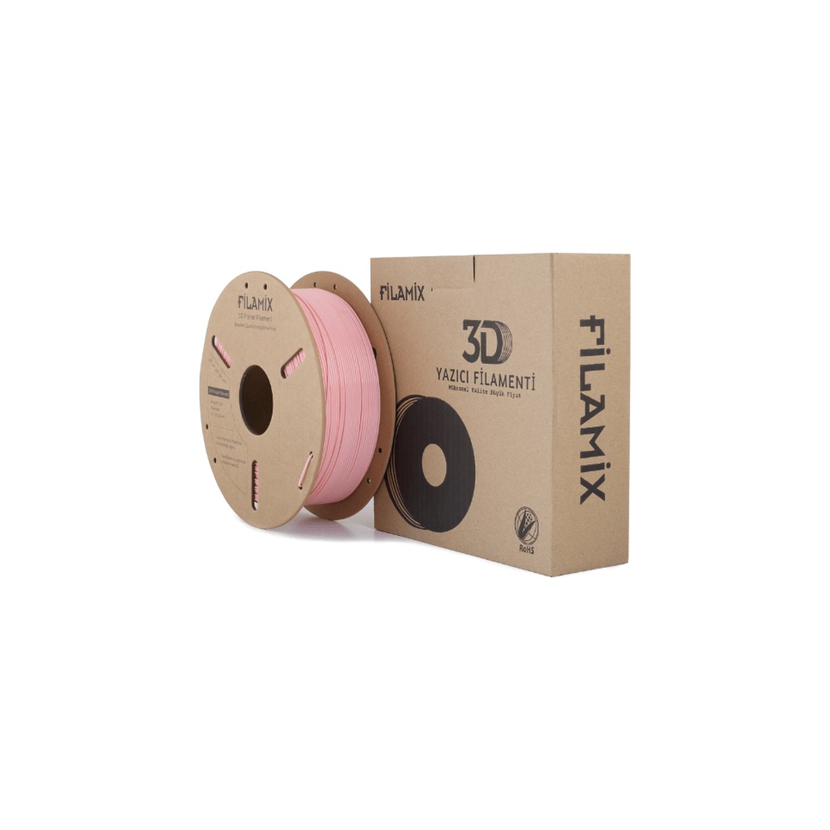 Filamix Hyper PETG Filament 1.75mm 1kg Pembe