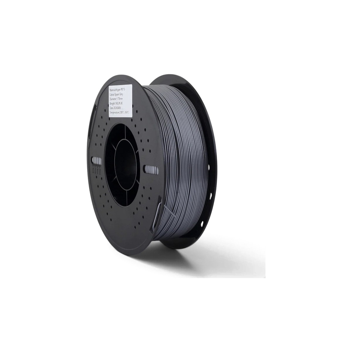 Filamix Hyper PETG Filament 1.75mm 1kg Uzay Grisi