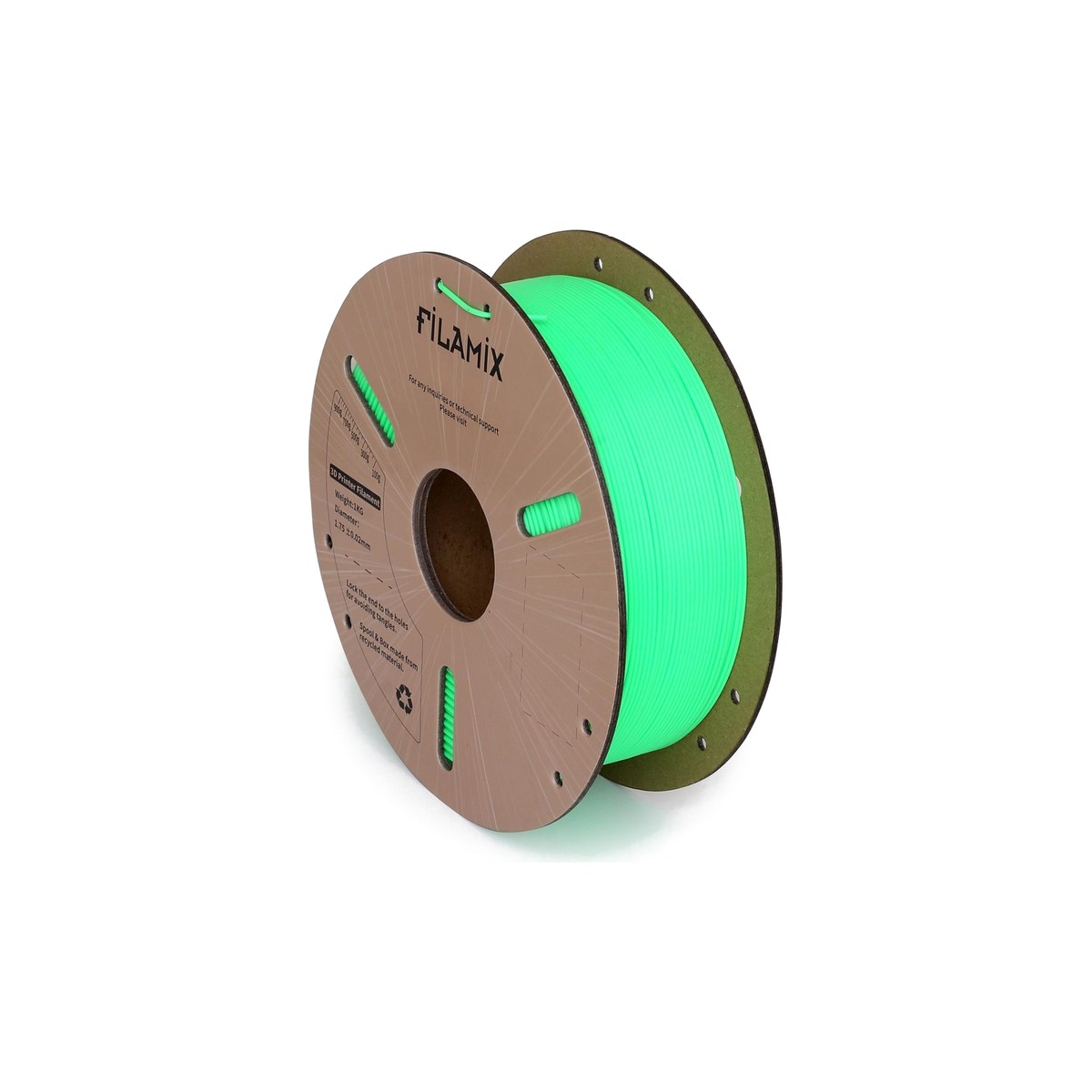 Filamix Hyper PETG Filament 1.75mm 1kg Yeşil