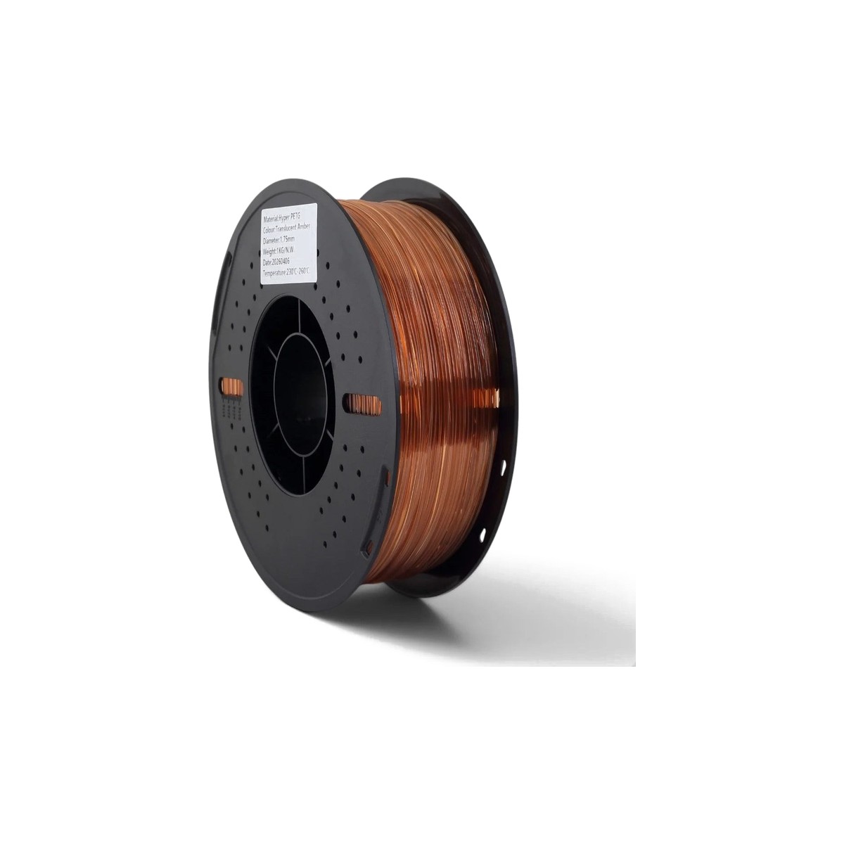 Filamix Hyper PETG Filament Transparent Amber