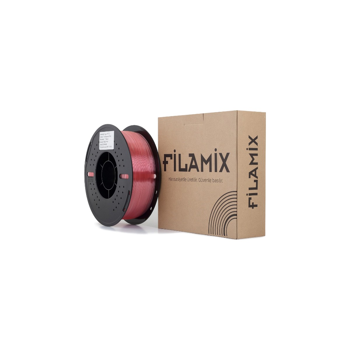 Filamix Hyper PETG Filament Transparent Pink