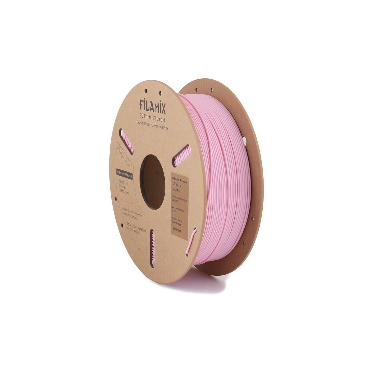 Filamix Matte PLA Filament Pink
