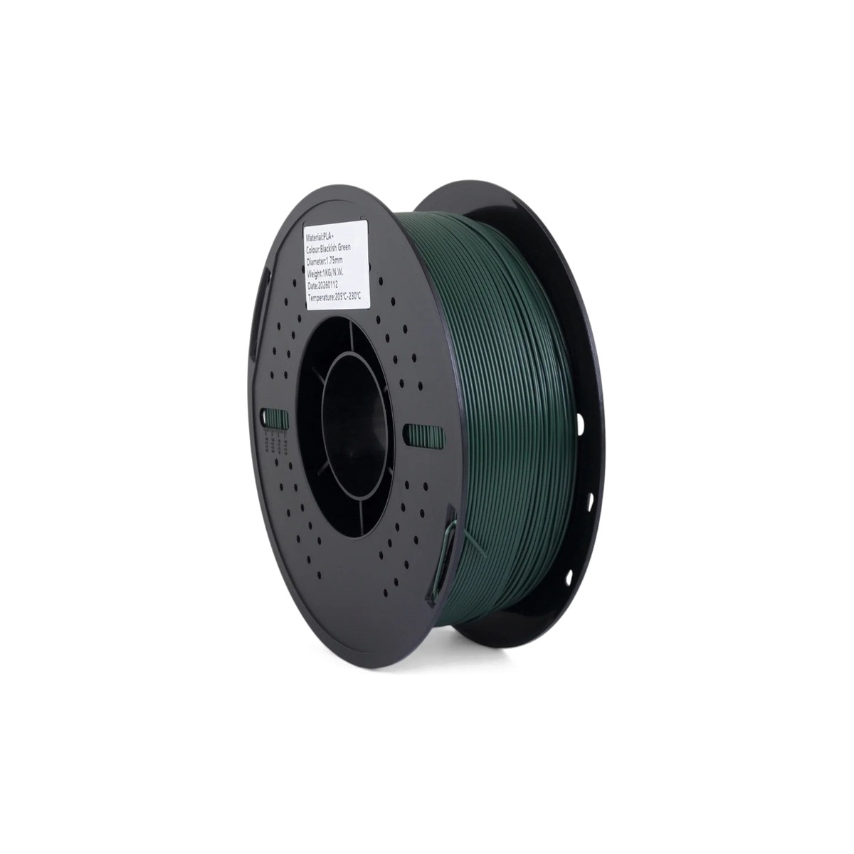Filamix PLA+ Filament Blackish Green