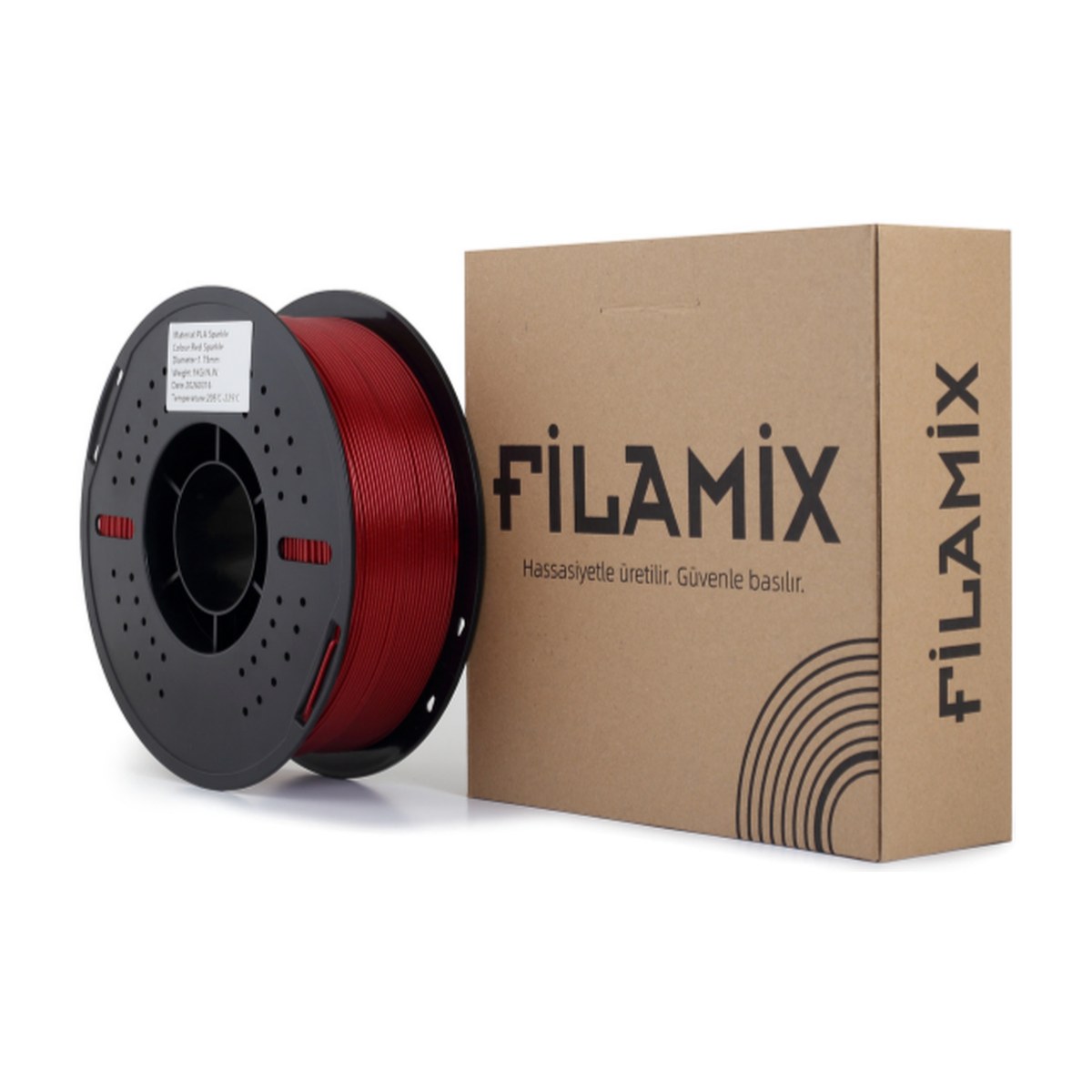 Filamix Sparkle Simli PLA Filament 1.75mm 1kg