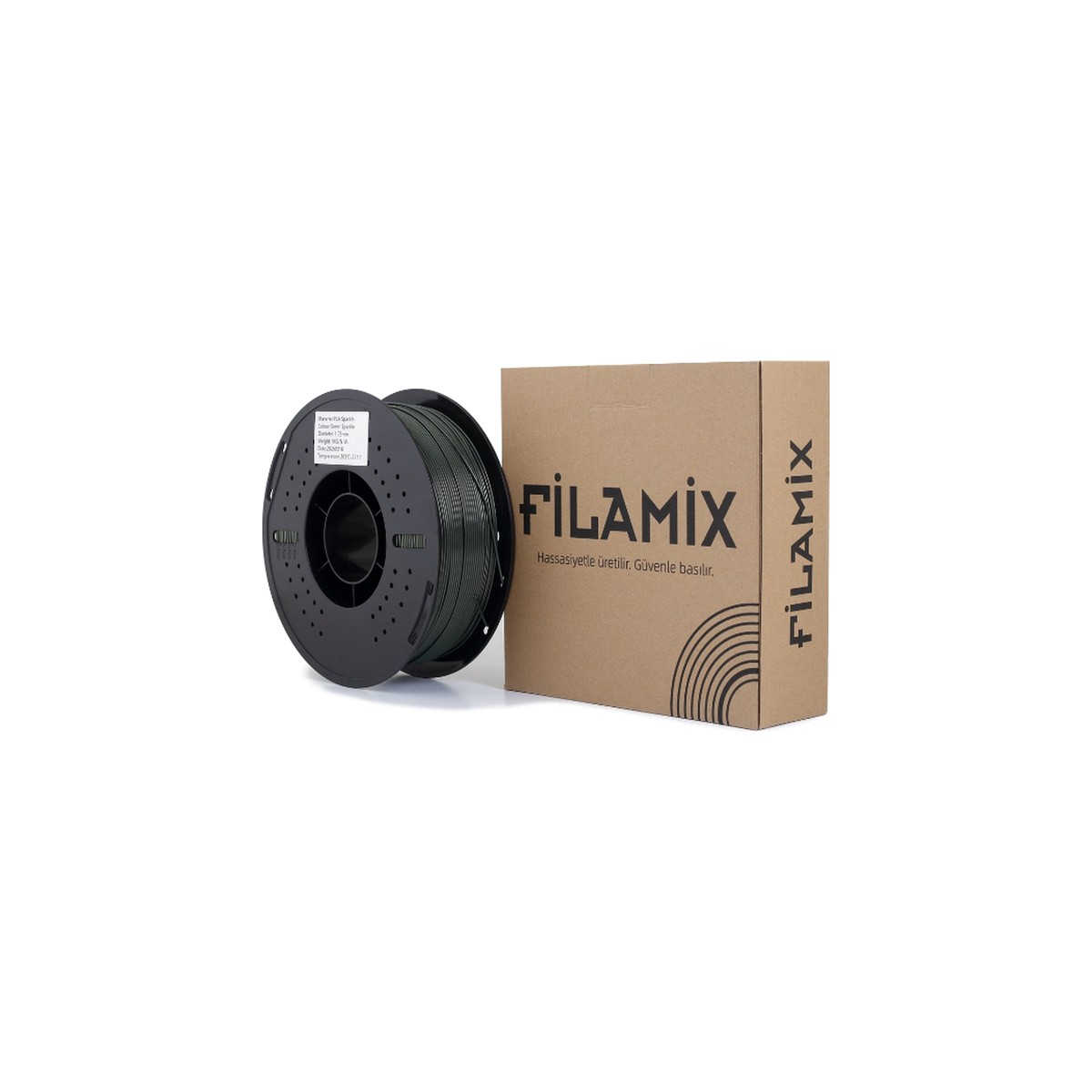 Filamix Sparkle PLA Filament Green