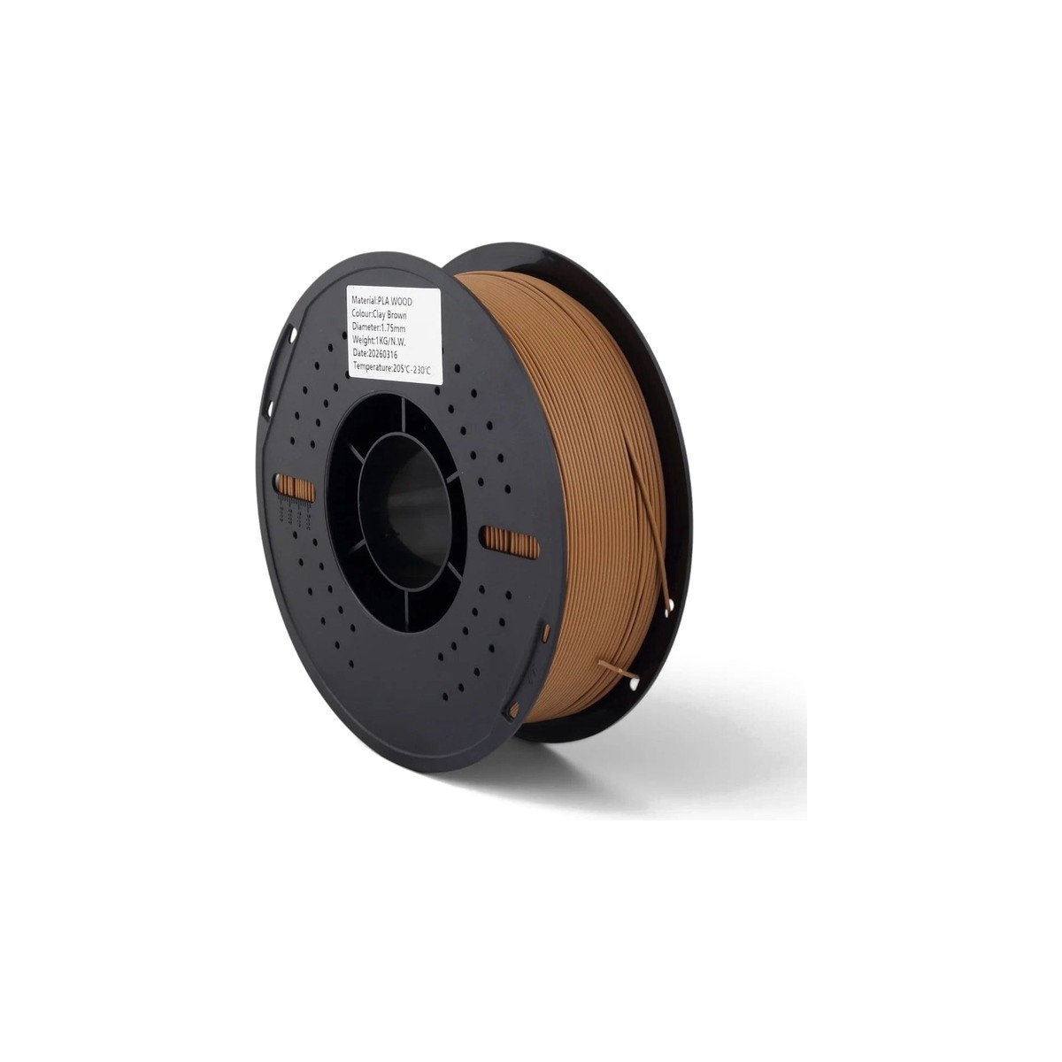 Filamix Wood PLA Filament Clay Brown