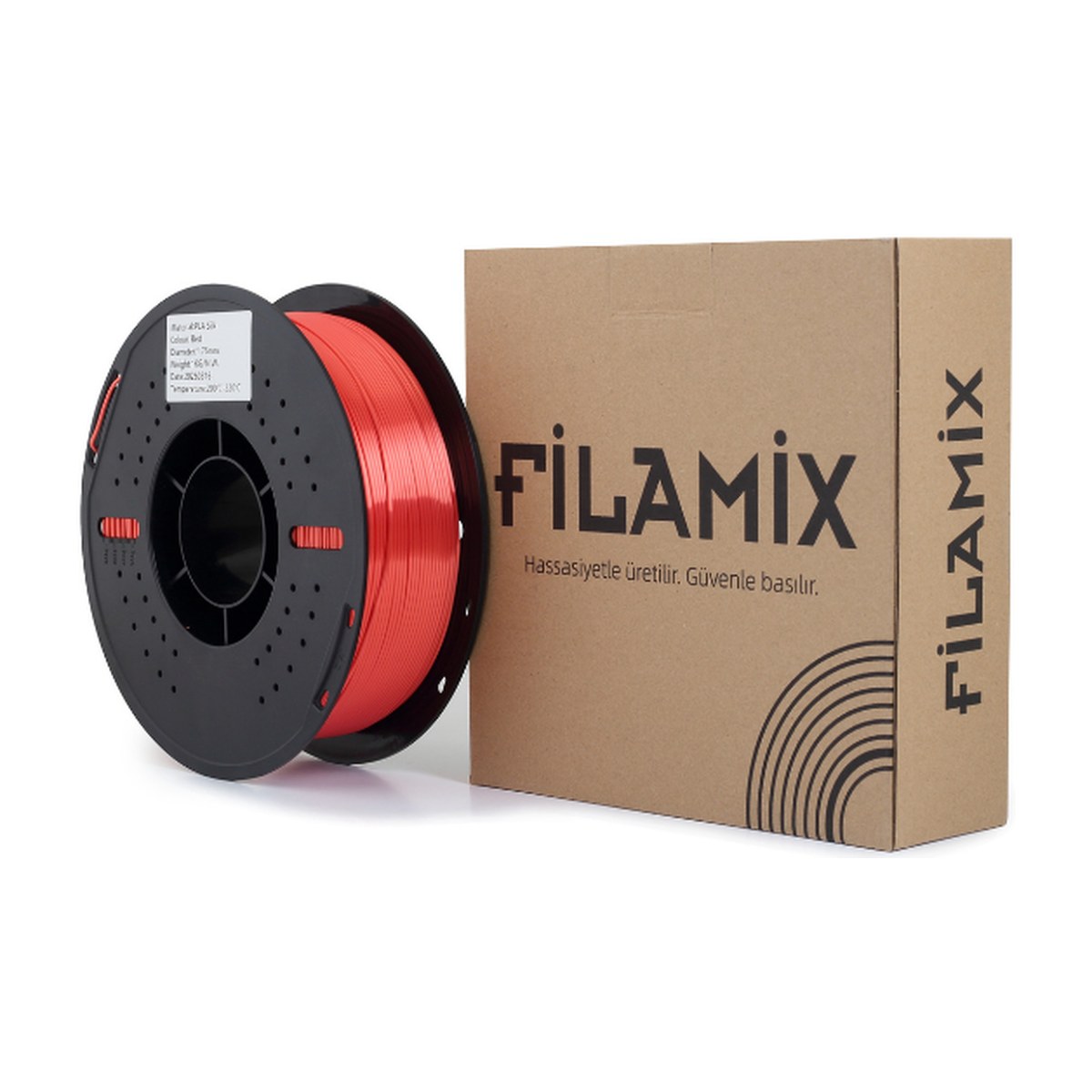 Filamix Silk PLA Filament 1.75mm 1kg - Kolay baskı