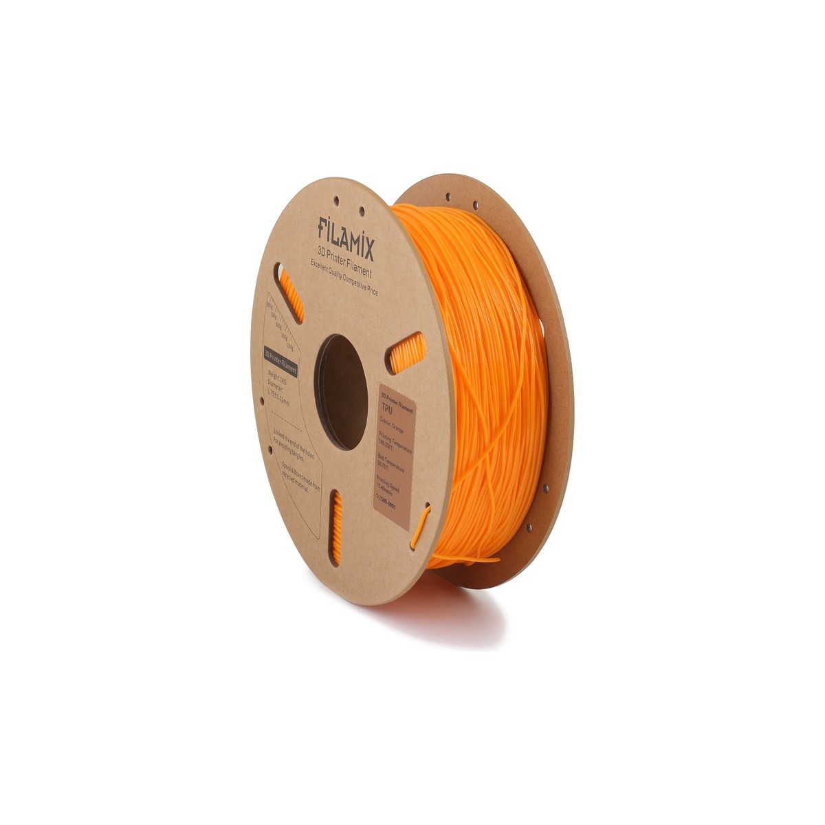 Filamix TPU 95A Filament Orange