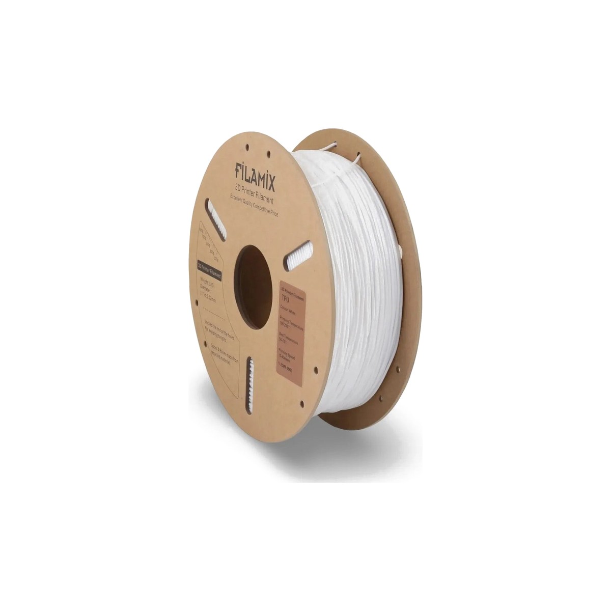 Filamix TPU 95A Filament White