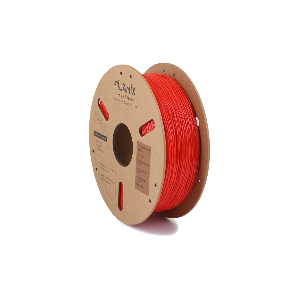Filamix TPU 95A Filament Red
