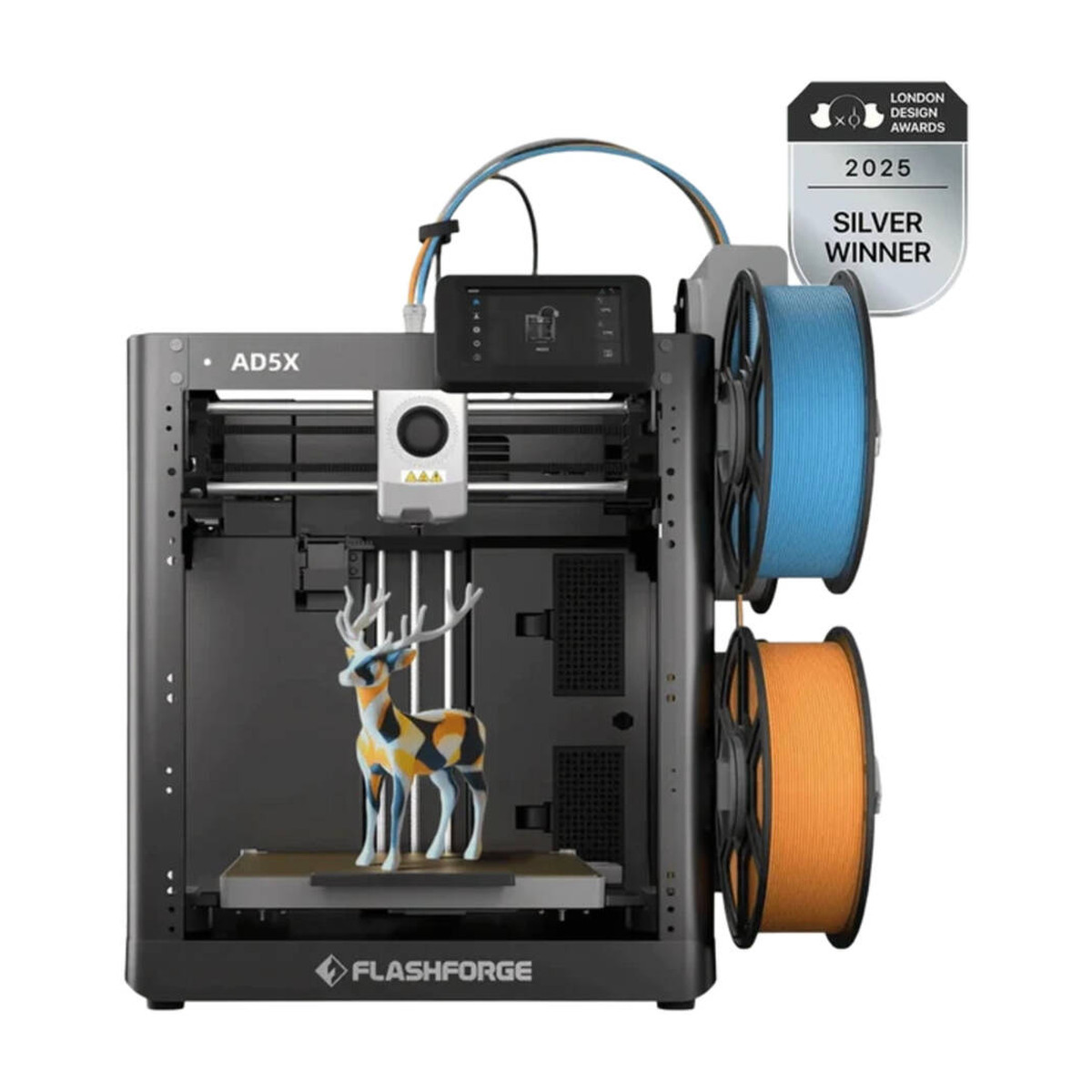 Flashforge Adventurer 5X (AD5X) 3D Yazıcı - Tek baskıda dört renge kadar