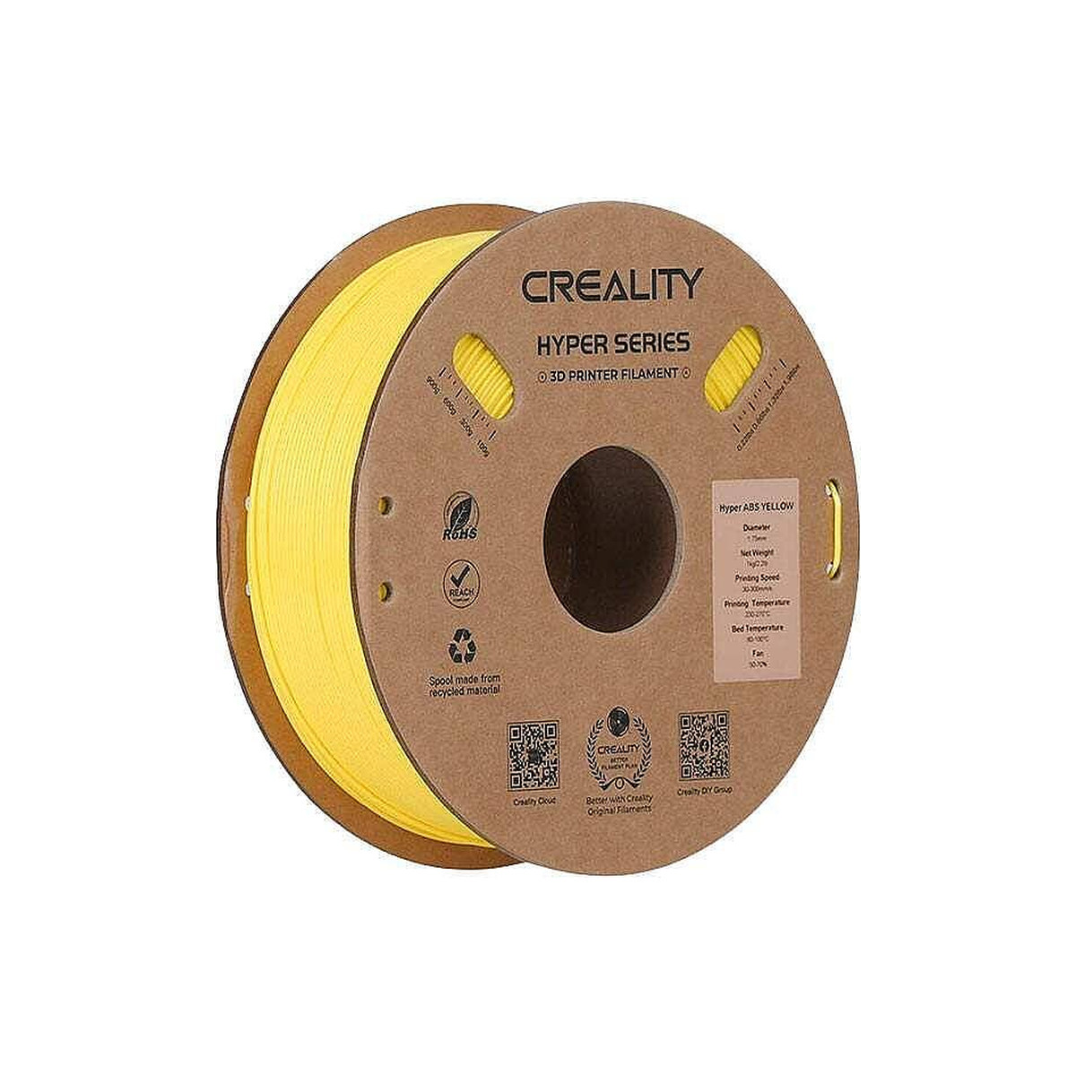 Creality Hyper ABS Filament 1.75mm 1kg Sarı