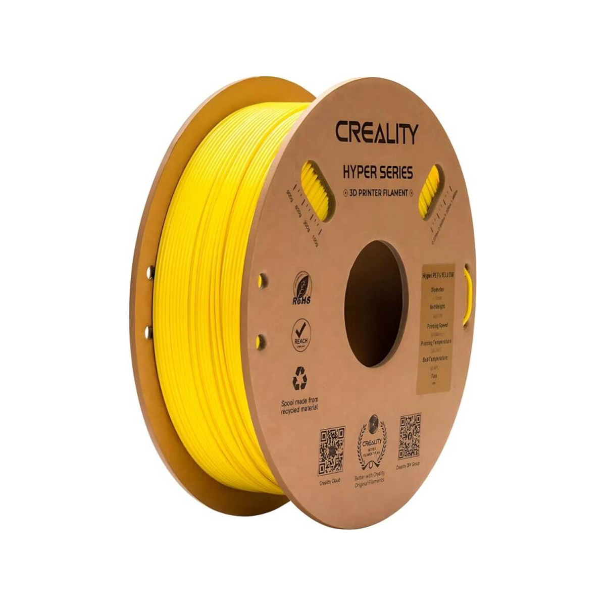 Creality Hyper PETG Filament 1.75mm 1kg Sarı