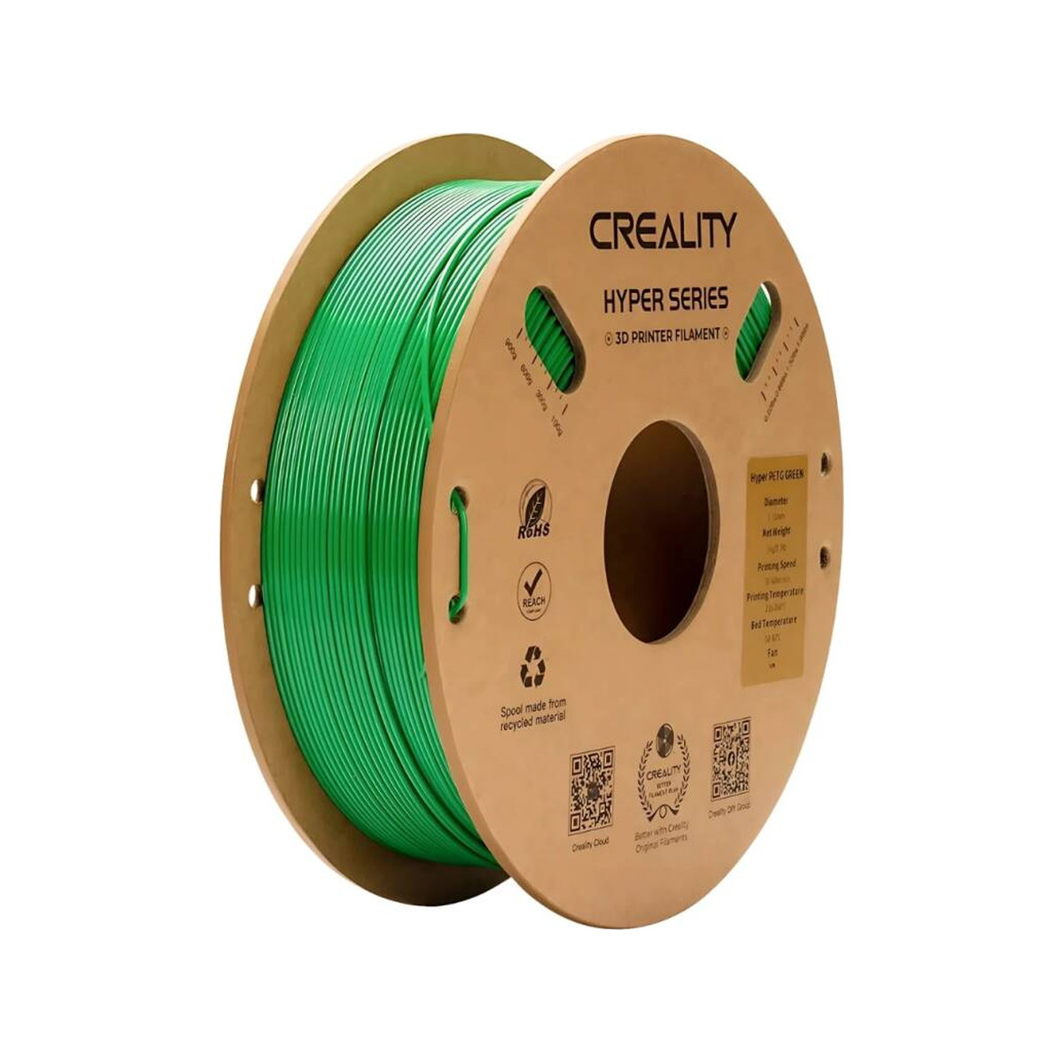 Creality Hyper PETG Filament 1.75mm 1kg Yeşil
