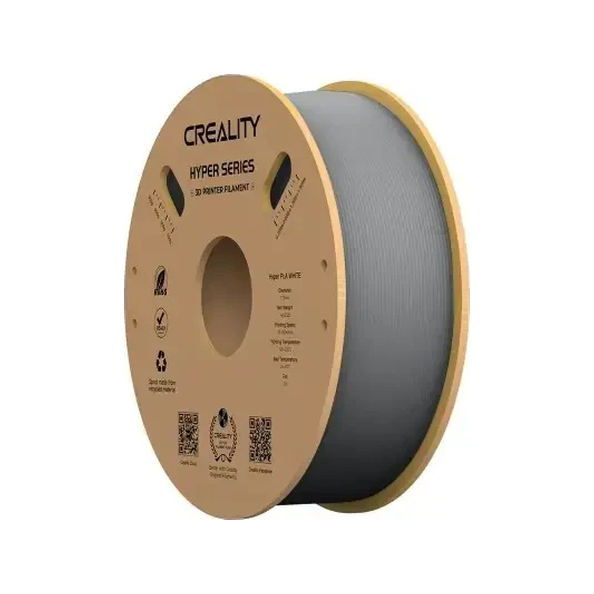 Creality Hyper PLA Filament 1.75mm 1kg Gri