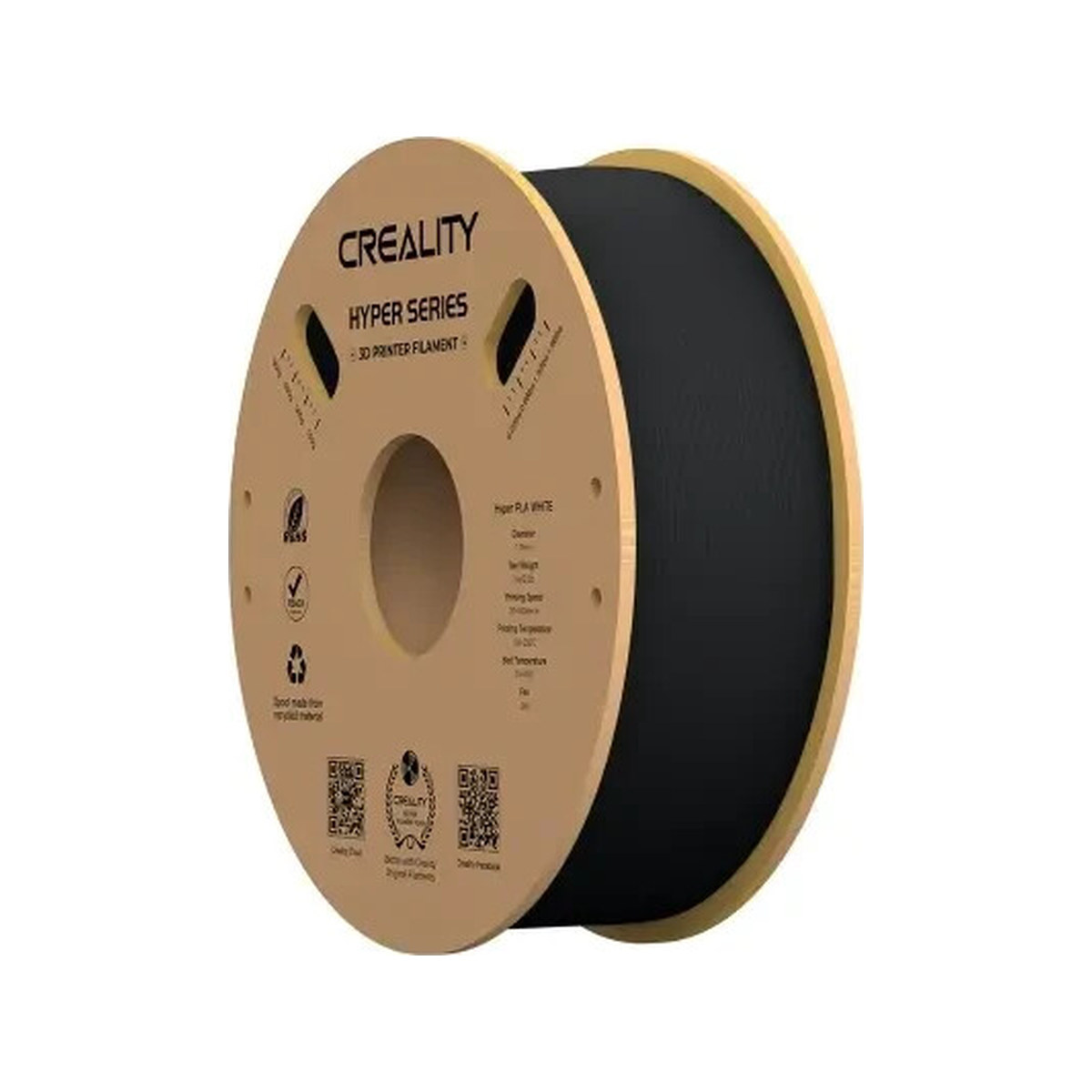 Creality Hyper PLA Filament 1.75mm 1kg Siyah