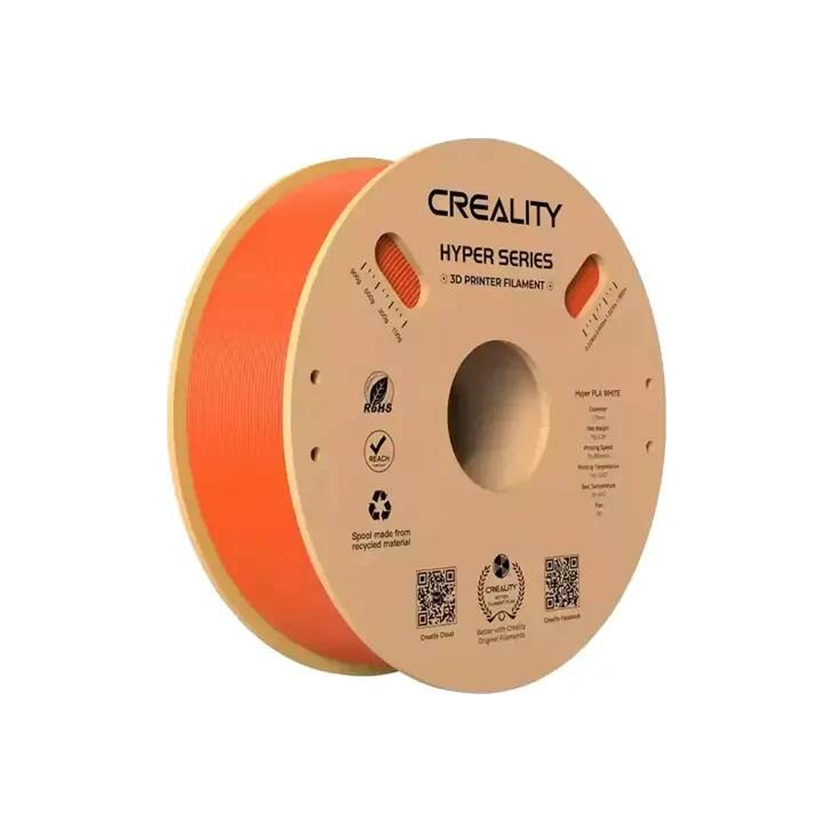 Creality Hyper PLA Filament 1.75mm 1kg Turuncu