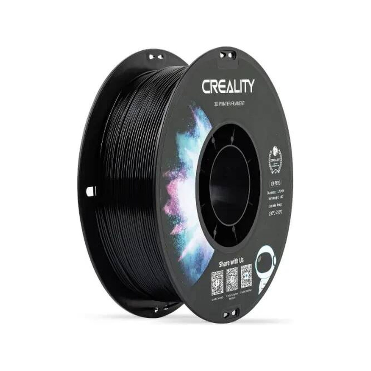Creality CR-PETG Filament 1.75mm 1kg Siyah
