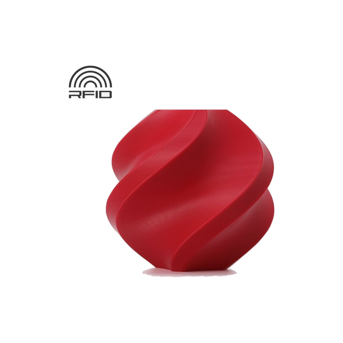 Bambu Lab PLA Basic Filament Makarasız (Refill) 1.75mm 1kg Bordo Kırmızı