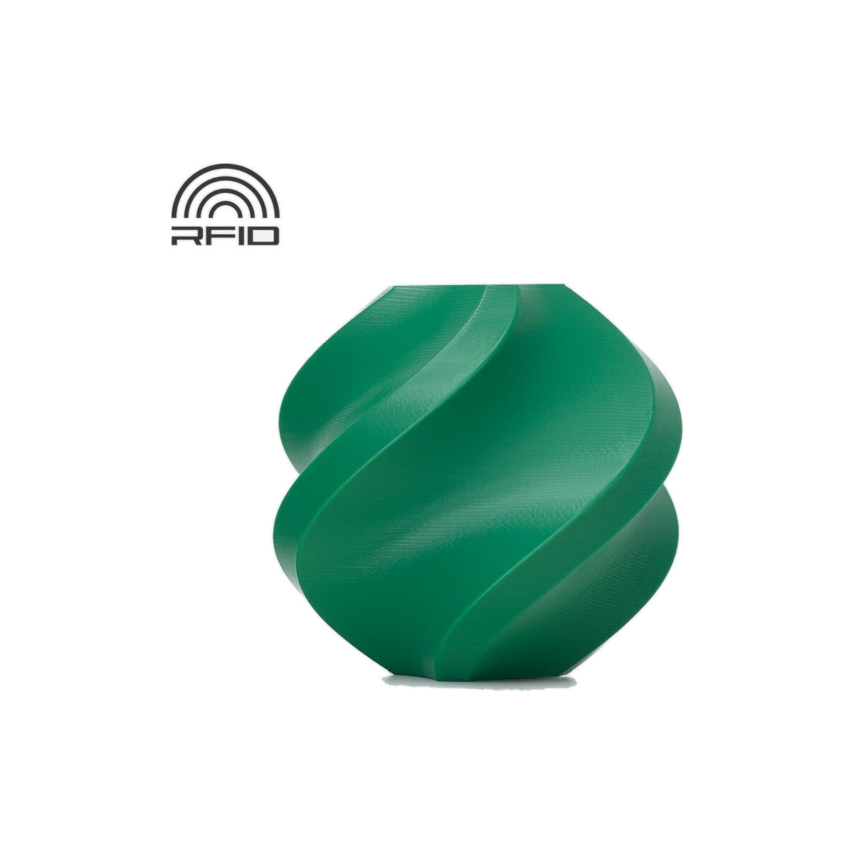 Bambu Lab PLA Basic Filament Makarasız (Refill) 1.75mm 1kg Koyu Yeşil