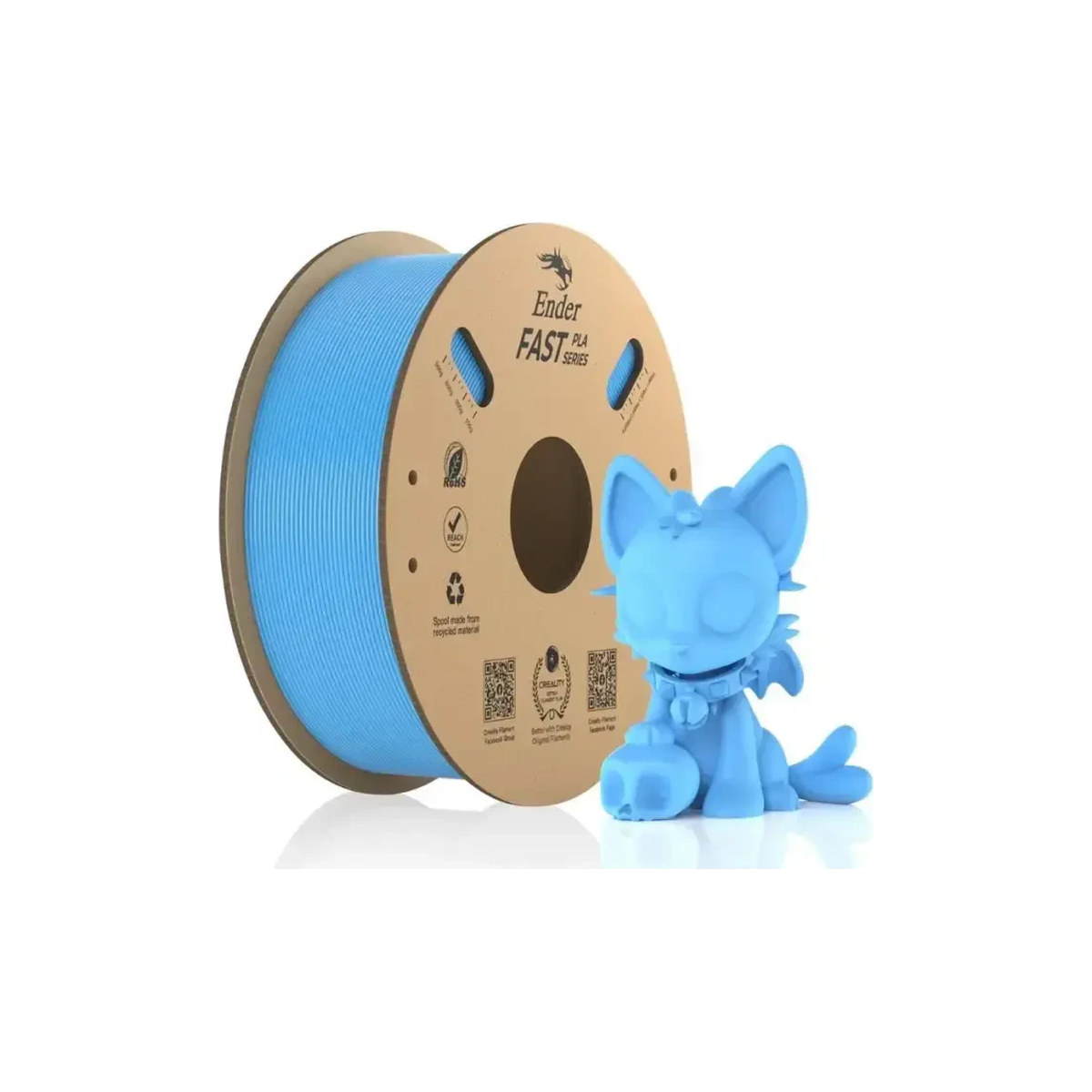 Creality Ender Fast PLA Filament 1.75mm 1kg Açık Mavi