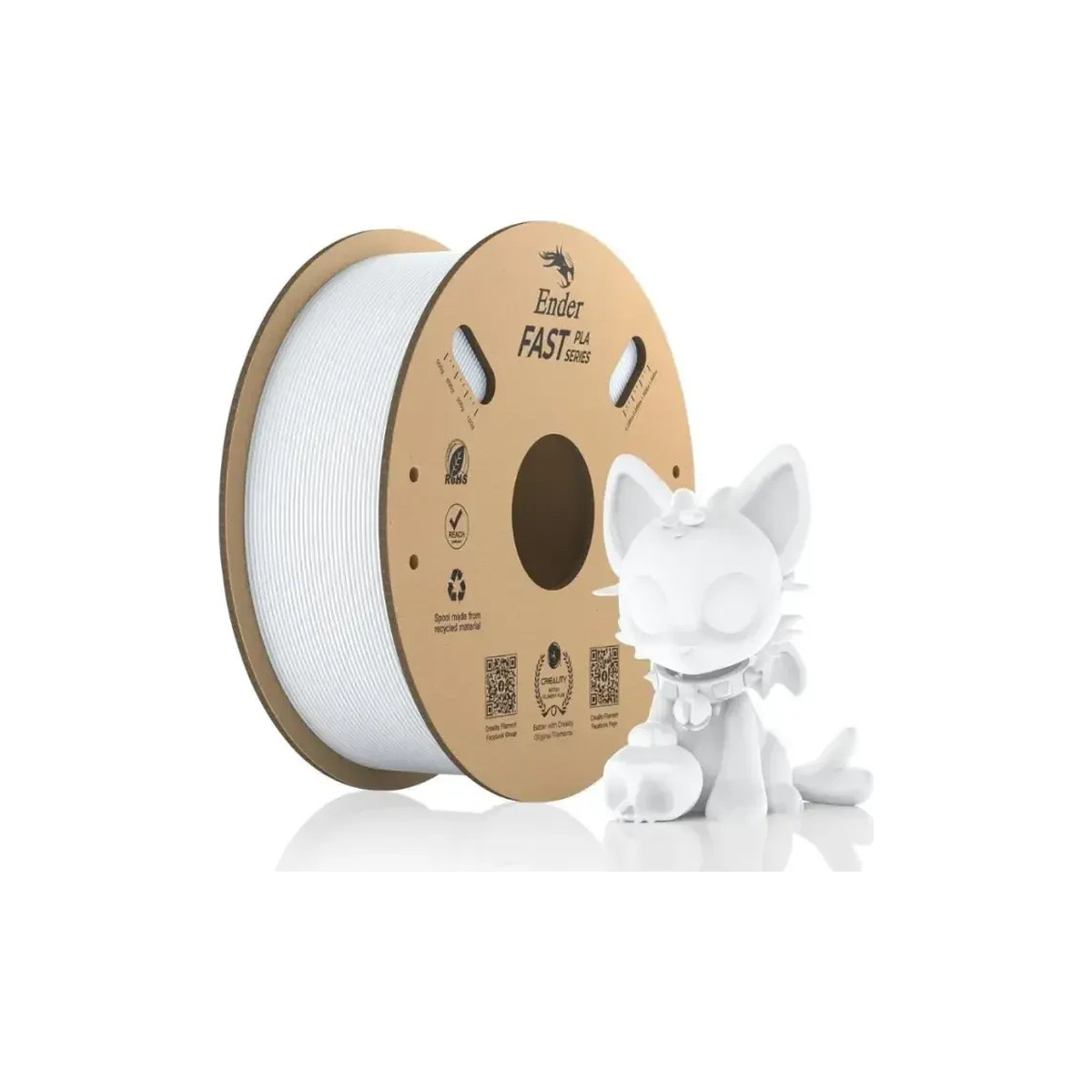 Creality Ender Fast PLA Filament 1.75mm 1kg Beyaz