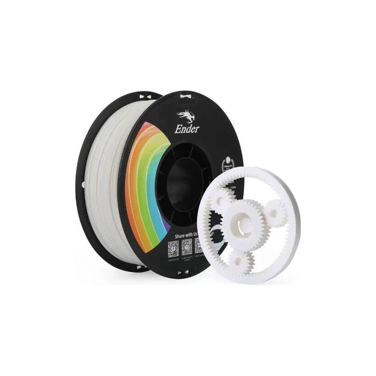 Creality Ender PLA+ Filament 1.75mm 1kg Beyaz