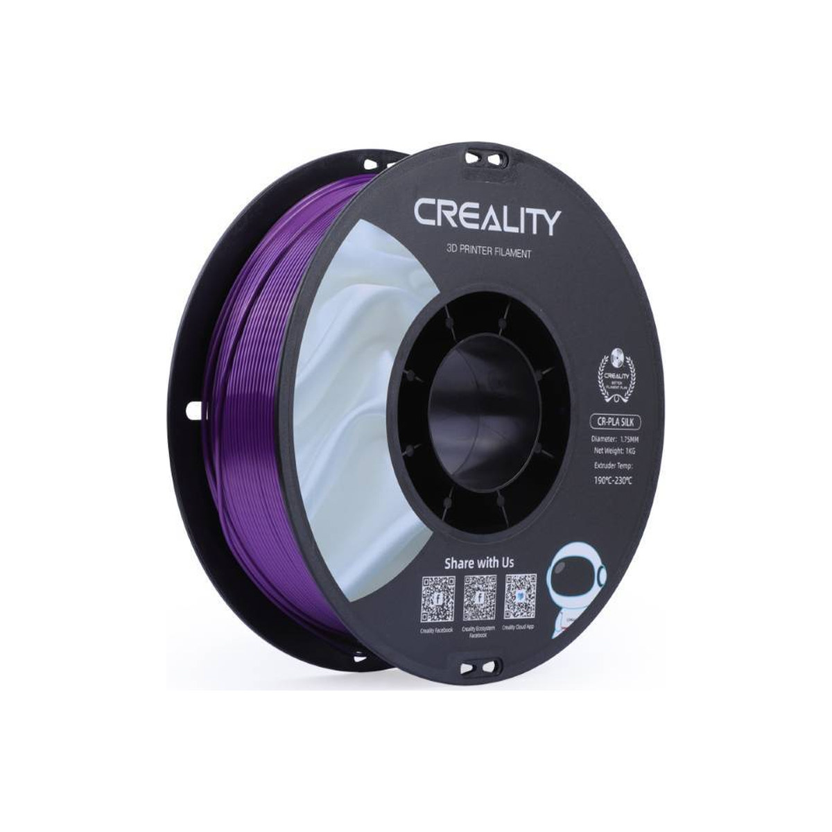 Creality CR-PLA Silk Filament 1.75mm 1kg