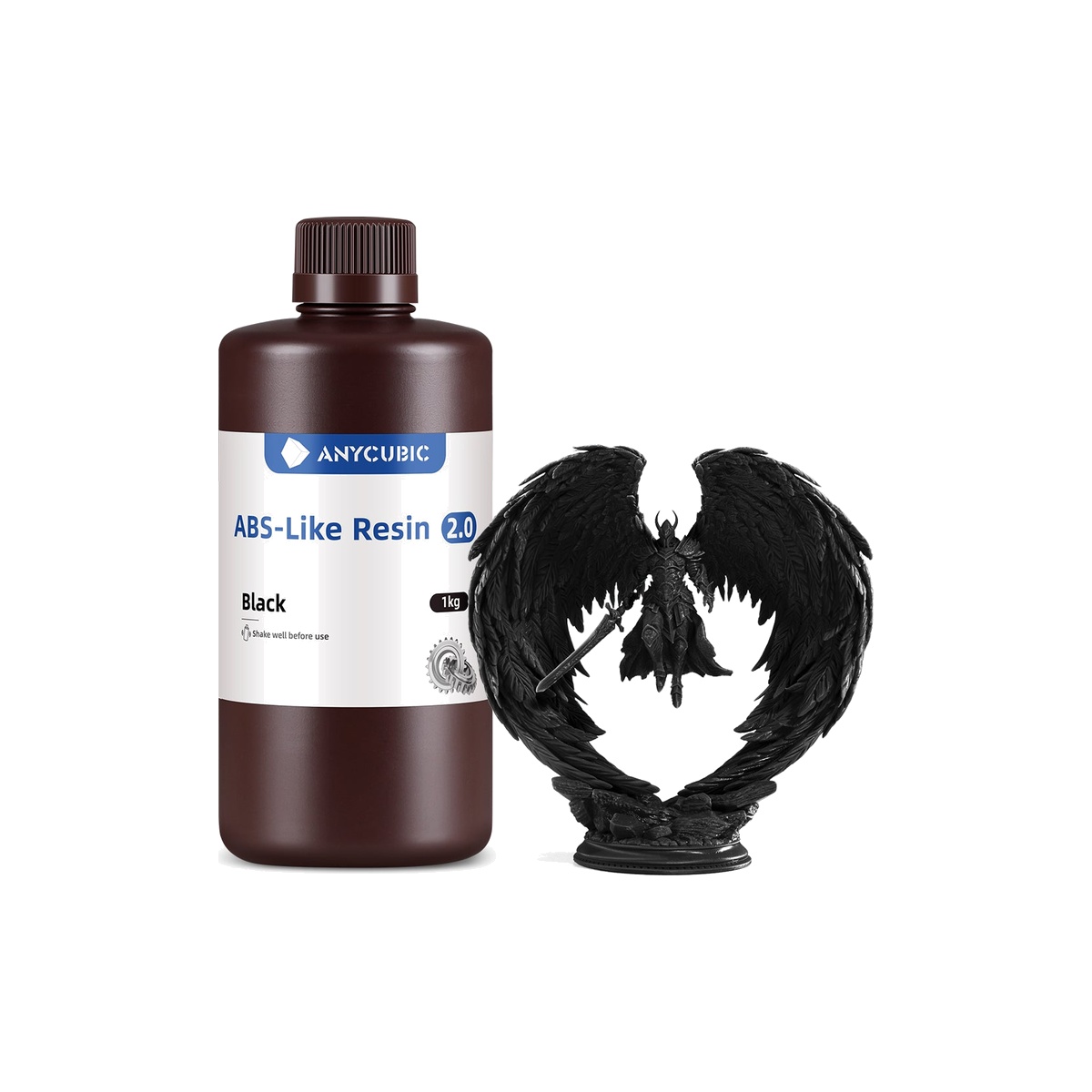 Anycubic ABS-Like Resin V2 Reçine 1kg Siyah