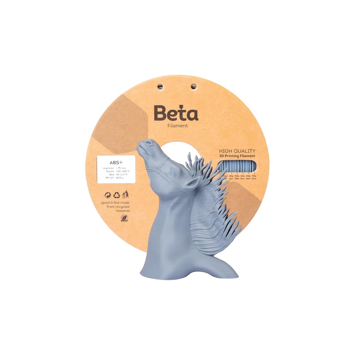 Beta ABS+ Filament 1.75mm 800g - Isı dayanımı