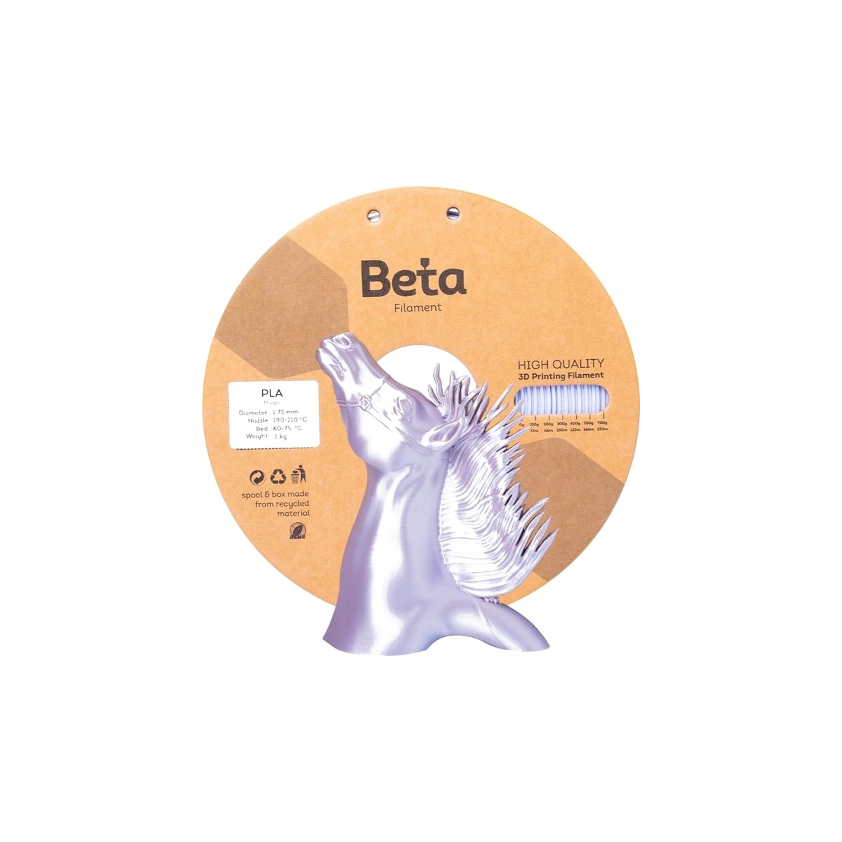 Beta PLA Magic Silk Filament 1.75mm 1kg